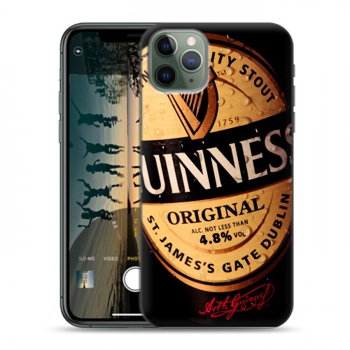 Дизайнерский пластиковый чехол для Iphone 11 Pro Guinness