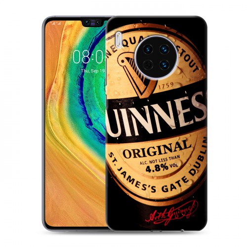 Дизайнерский пластиковый чехол для Huawei Mate 30 Guinness