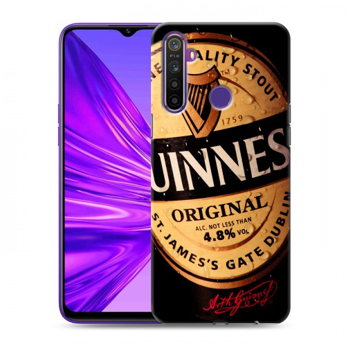 Дизайнерский силиконовый чехол для Realme 5 Guinness