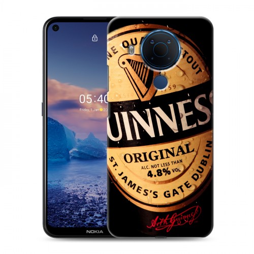 Дизайнерский силиконовый чехол для Nokia 5.4 Guinness