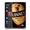 Дизайнерский пластиковый чехол для Nokia X Guinness