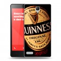 Дизайнерский силиконовый чехол для Xiaomi RedMi Note Guinness