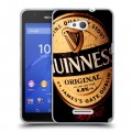 Дизайнерский пластиковый чехол для Sony Xperia E4g Guinness