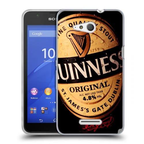 Дизайнерский пластиковый чехол для Sony Xperia E4g Guinness