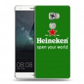 Дизайнерский пластиковый чехол для Huawei Mate S Heineken
