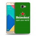 Дизайнерский силиконовый чехол для Samsung Galaxy A9 Heineken