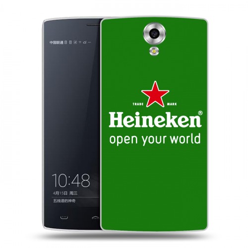 Дизайнерский силиконовый чехол для Homtom HT7 Heineken