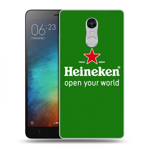 Дизайнерский силиконовый чехол для Xiaomi RedMi Pro Heineken