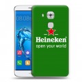 Дизайнерский пластиковый чехол для Huawei Nova Plus Heineken