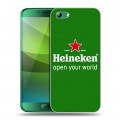 Дизайнерский силиконовый чехол для Elephone S7 Heineken