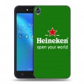 Дизайнерский силиконовый чехол для Asus ZenFone Live Heineken