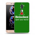 Дизайнерский пластиковый чехол для LeRee Le3 Heineken