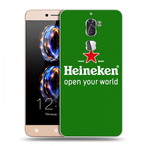 Дизайнерский пластиковый чехол для LeRee Le3 Heineken