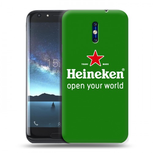 Дизайнерский силиконовый чехол для Doogee BL5000 Heineken