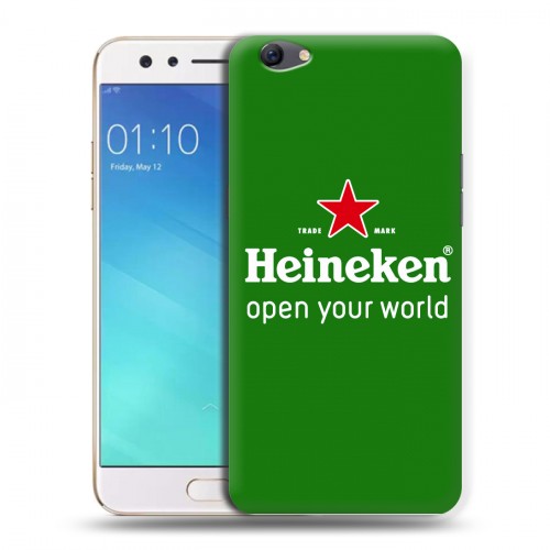 Дизайнерский силиконовый чехол для OPPO F3 Heineken