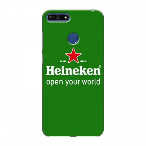 Дизайнерский силиконовый чехол для Huawei Honor 7A Pro Heineken