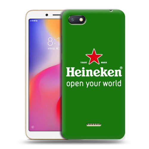 Дизайнерский пластиковый чехол для Xiaomi RedMi 6A Heineken