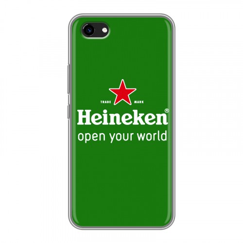 Дизайнерский силиконовый чехол для Vivo Y81 Heineken