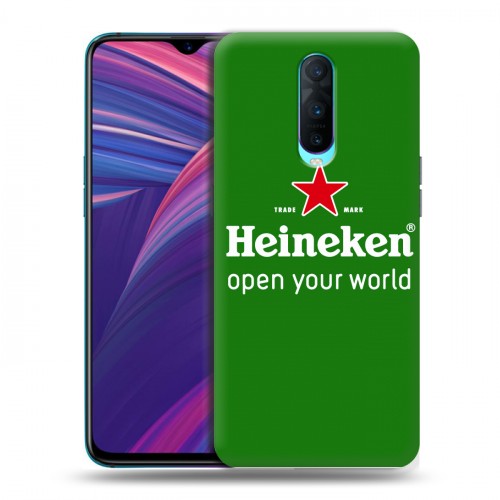 Дизайнерский пластиковый чехол для OPPO RX17 Pro Heineken