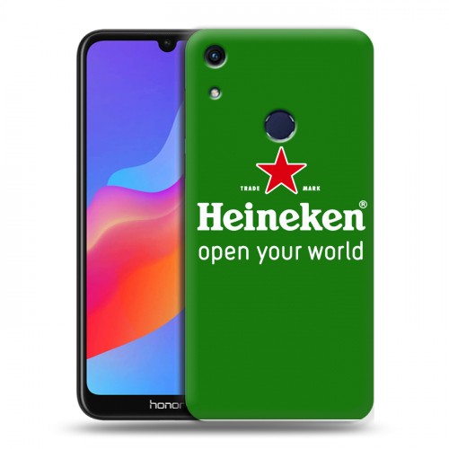 Дизайнерский пластиковый чехол для Huawei Honor 8A Heineken