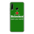 Дизайнерский силиконовый чехол для Huawei P30 Lite Heineken