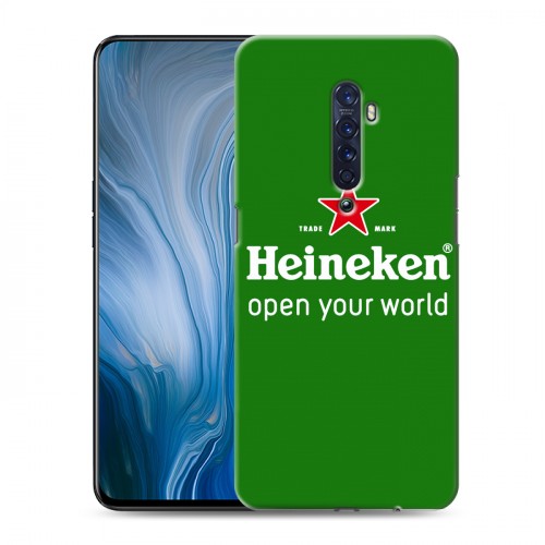 Дизайнерский пластиковый чехол для OPPO Reno2 Z Heineken