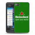 Дизайнерский пластиковый чехол для BlackBerry Z10 Heineken