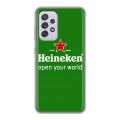 Дизайнерский силиконовый чехол для Samsung Galaxy A52 Heineken