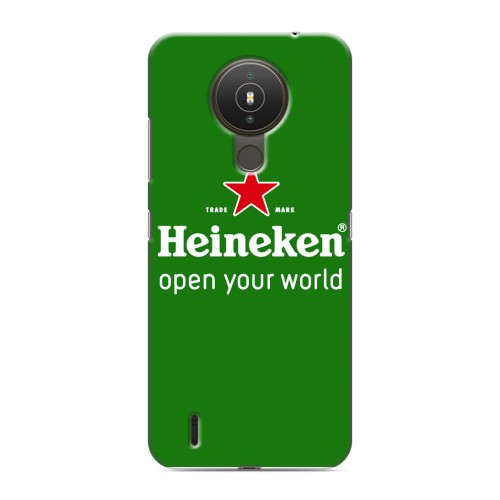 Дизайнерский силиконовый чехол для Nokia 1.4 Heineken