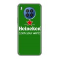 Дизайнерский силиконовый чехол для Huawei Nova 8i Heineken