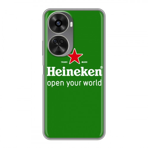 Дизайнерский силиконовый чехол для Huawei Nova 11 SE Heineken