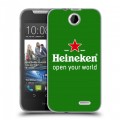 Дизайнерский силиконовый чехол для HTC Desire 310 Heineken