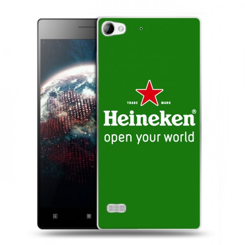 Дизайнерский пластиковый чехол для Lenovo Vibe X2 Heineken