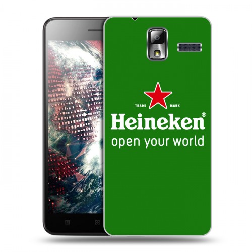 Дизайнерский силиконовый чехол для Lenovo S580 Ideaphone Heineken