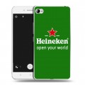 Дизайнерский пластиковый чехол для Lenovo S90 Heineken