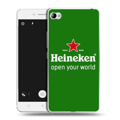 Дизайнерский пластиковый чехол для Lenovo S90 Heineken