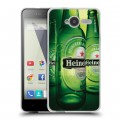 Дизайнерский пластиковый чехол для ZTE Blade L3 Heineken