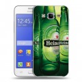 Дизайнерский силиконовый чехол для Samsung Galaxy J7 Heineken