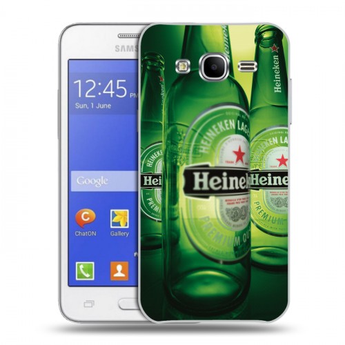 Дизайнерский силиконовый чехол для Samsung Galaxy J7 Heineken