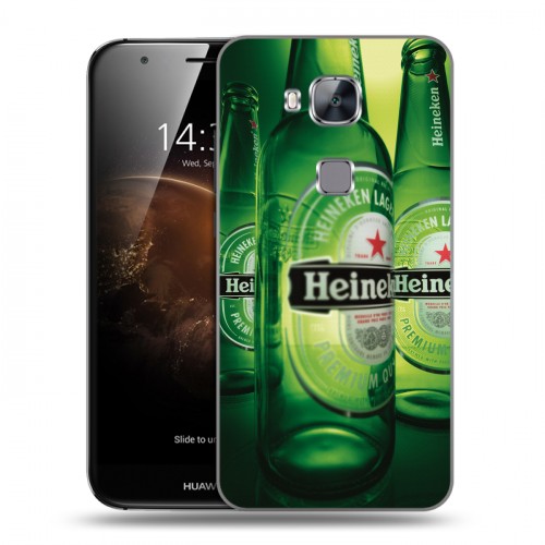 Дизайнерский пластиковый чехол для Huawei G8 Heineken