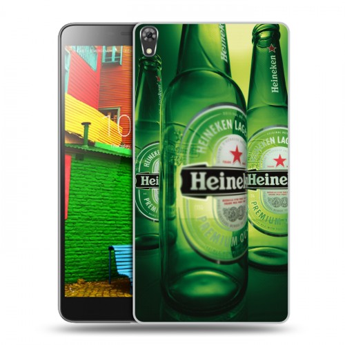 Дизайнерский силиконовый чехол для Lenovo Phab Heineken