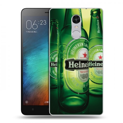 Дизайнерский силиконовый чехол для Xiaomi RedMi Pro Heineken