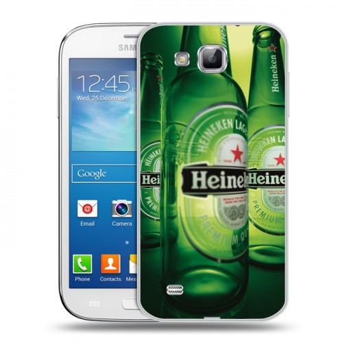 Дизайнерский пластиковый чехол для Samsung Galaxy Premier Heineken