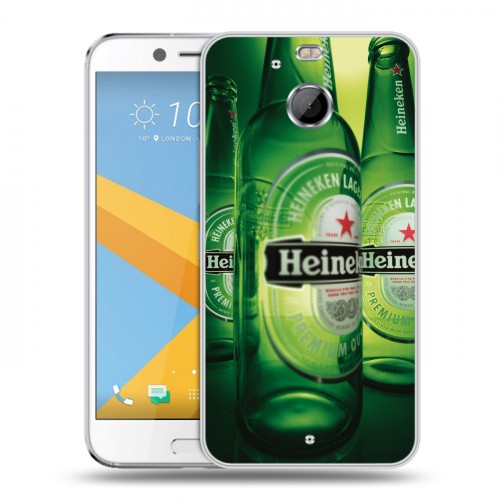 Дизайнерский пластиковый чехол для HTC 10 evo Heineken