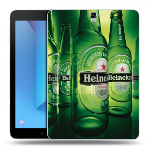 Дизайнерский силиконовый чехол для Samsung Galaxy Tab S3 Heineken