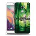 Дизайнерский пластиковый чехол для HTC One X10 Heineken