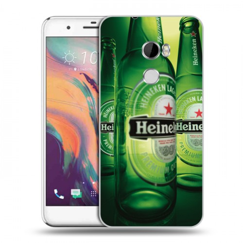 Дизайнерский пластиковый чехол для HTC One X10 Heineken