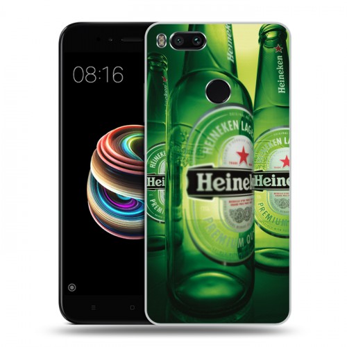 Дизайнерский силиконовый чехол для Xiaomi Mi5X Heineken