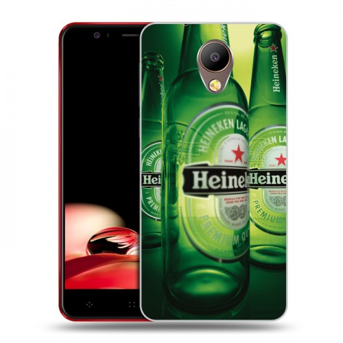 Дизайнерский пластиковый чехол для Elephone P8 Heineken