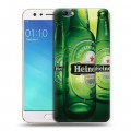 Дизайнерский силиконовый чехол для OPPO F3 Heineken